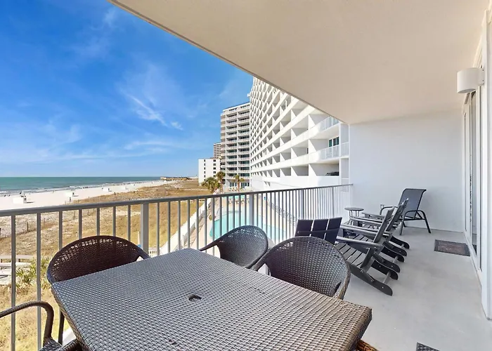 Gulf-front On The W Balcony & Shared Pools Hot Tubs Sauna & Gym Gulf Shores
